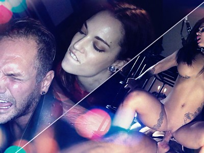 Susi Gala y Silvia Rubi y Nacho Vidal